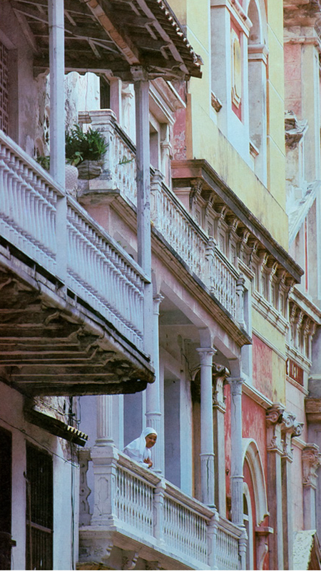 Balcones en Cartagena