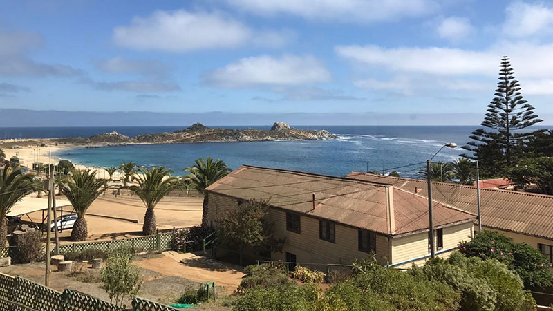 Vista desde la casa de retiro en Punta de Tralca 800 2