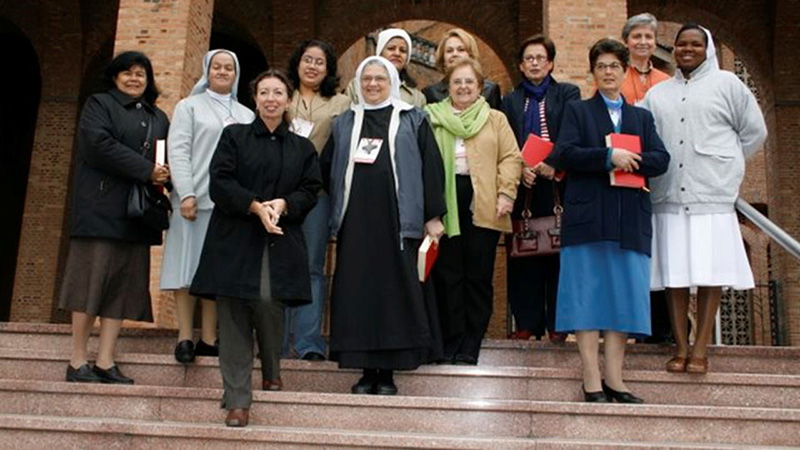 Las mujeres que participaron en la Conferencia de Aparecida