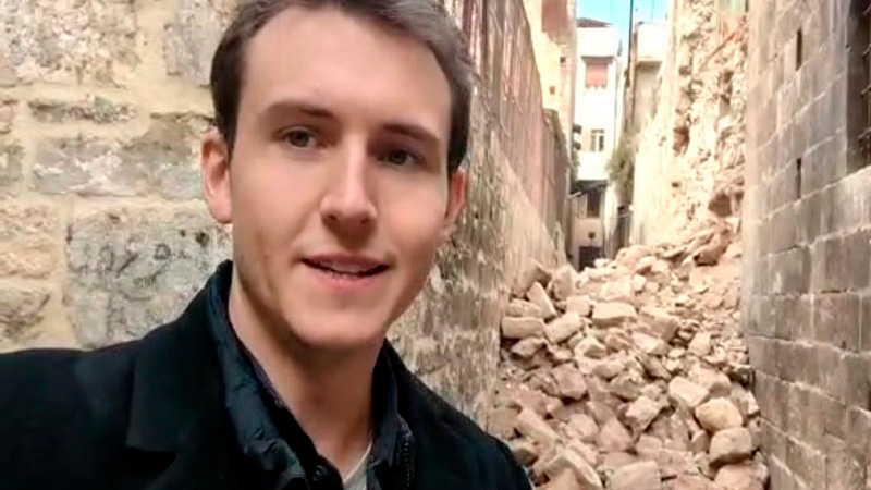 Siria terremoto encargado de proyectos en la zona