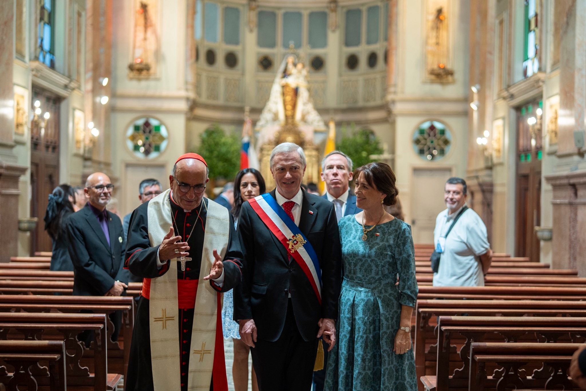 5. Presidente Jose Antonio Kast asiste a Te Deum Ecumenico de Oracion por Chile