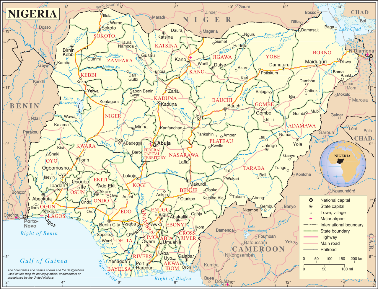 6.6. Mapa de Nigeria
