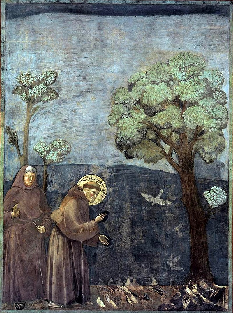 2.2. Giotto Legend of St Francis 15 Sermon to the Birds