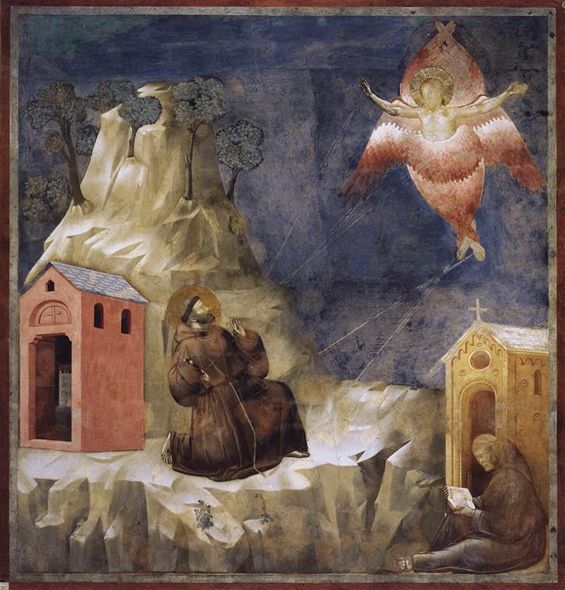 2.6. Giotto di Bondone Legend of St Francis 19. Stigmatization of St Francis WGA09145