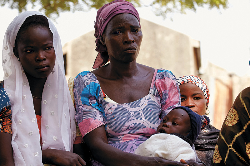 6.3. Nigeria mujeres desplazadas