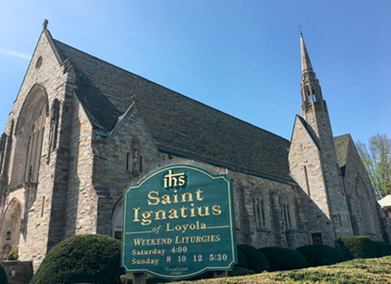 Iglesia de San Ignacio en el Boston College