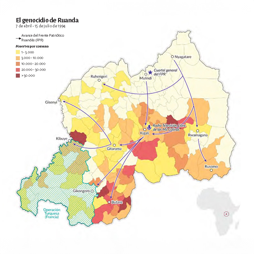 El genocidio de Ruanda