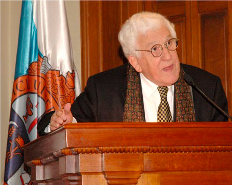 Juan de Dios Vial Larrain ex rector de la Universidad de Chile