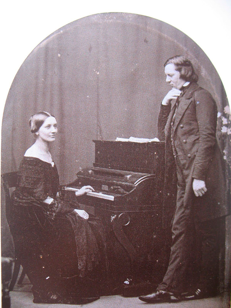 Clara y Robert Schumann