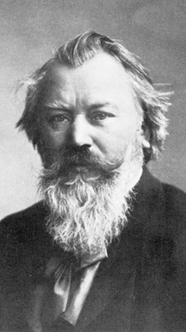 Johannes Brahms en 1881